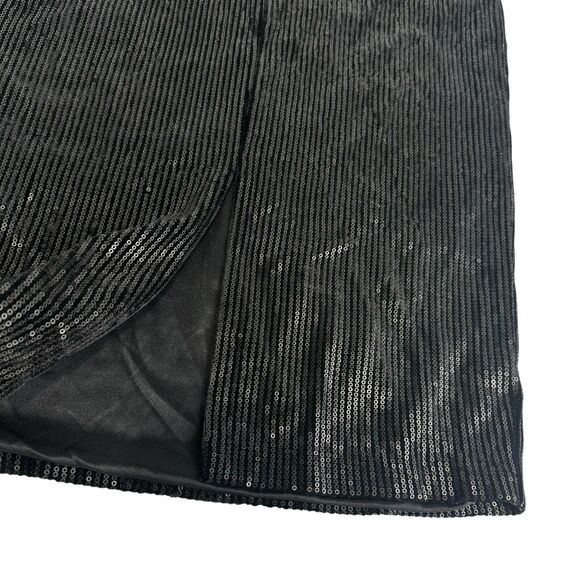 everleigh black sequin midi pencil skirt Size M - Picture 3 of 12